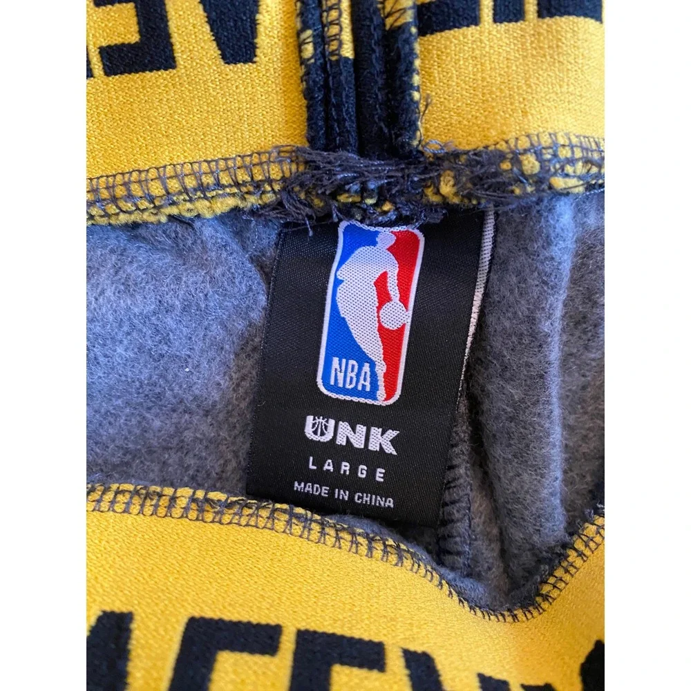 NBA UNK Cleveland Cavaliers Mens Joggers Grey Fleece Sweatpants Large New
